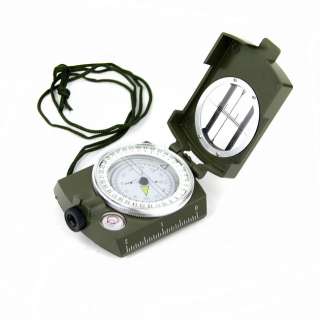 Military Marching Lensatic Prismatic Camping Compass  