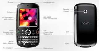 Palm Treo Pro Unlocked QUAD GSM Phone with 2 MP Camera, 3G, Wi Fi, GPS 