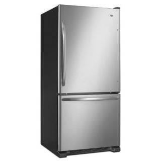 Amana 21.9 cu. ft. Bottom Freezer Refrigerator, ABB2224WES, Stainless 