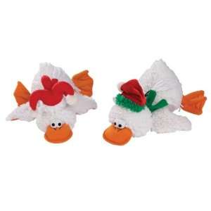  Christmas Quacker Hat Duck Dog Toy
