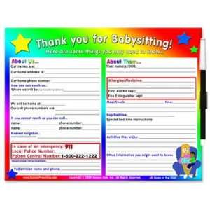  The Babysitters Need to Know List Toys & Games