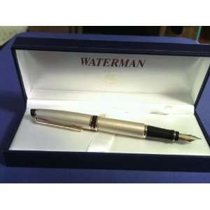   Expert 2000 Champagne Fountain Pen Fine Point