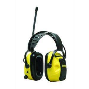 Stanley RST 63005 AM FM Earmuff With AUX Input~New  