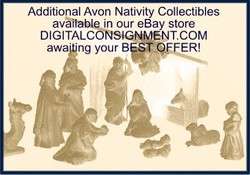 Avon Collectibles Nativity CHILDREN IN PRAYER 1991  