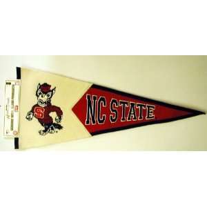  North Carolina State Pennant 17 1/2 x 40 1/2 Sports 