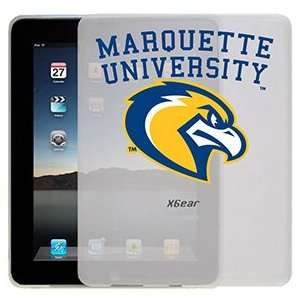  Marquette Mascot with Banner on iPad 1st Generation Xgear 