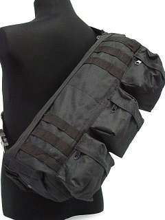 Transformers Molle Tactical Shoulder Go Pack Bag Black  
