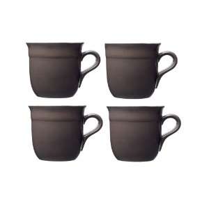  Emile Henry 12 Ounce Mugs, Set of 4, Slate Kitchen 
