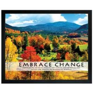  Successories Embrace Change Seasons Unmatted Framed 