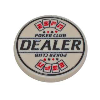 ESPN® Engraved Professional Poker Dealer Button   NEW  