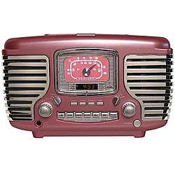 Crosley CR612 PNK Pink CD/ Radio Alarm Clock  