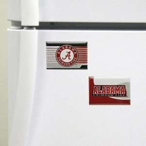  Alabama Crimson Tide Two Pack Magnet Set Sports 