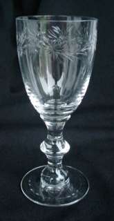 WINE GLASSES MARCELLA by HAWKES CUT GLASS ANTIQUE  