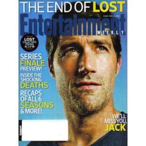   10 (The End of LOST   Jack Shepard Cover) Entertainment Weekly Books