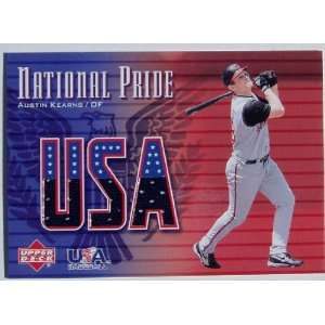  Austin Kearns 2003 Upper Deck National Pride Jersey Card 