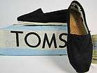 Toms Classics Black Canvas Womens Shoes Multiple Sizes Available New 