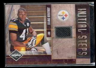 2010 Limited Initial Steps Jonathan Dwyer Game Used Shoe #d 80  