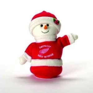  DETROIT RED WINGS ANIMATED FRIENDS SNOWMEN (2) Sports 