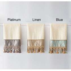 Croscill Lace Ribbon Emebllished Hand Towels (Set of 2)   