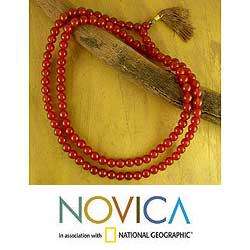   Pray Jap Mala Prayer Beads Necklace (India)  