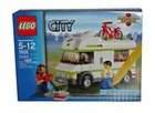 BNISB Lego City Camper RV Set 7639 w/ Bicycle Surfboard 2 Minifigures