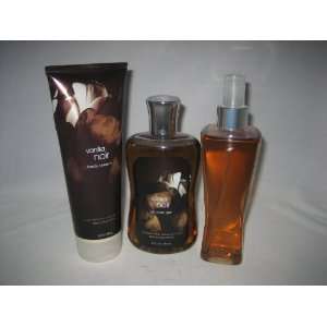 Bath & Body Works Vanilla Noir body lotion/shower gel/fragrance mist 