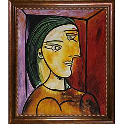 Picasso Paintings Marie Therese w/ Verona Cafe Coffee Brown Patina 