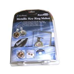  1x Metallic Key Ring Maker Kit. I/O Magic Arts, Crafts 