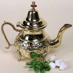 Moroccan Brass Teapot (Morocco)  