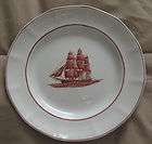 Wedgwood Flying Cloud Rust Bread and Butter Plate