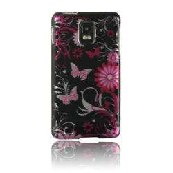 Luxmo Pink Butterfly Protector Case for Samsung Infuse 4G   