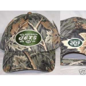  NFL New York Jets Camo Adjustable Baseball Hat Sports 