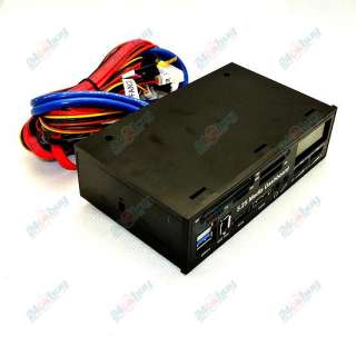   Dashboard Front Panel Card Reader LCD SATA USB Hub 1394 eSATA Audio