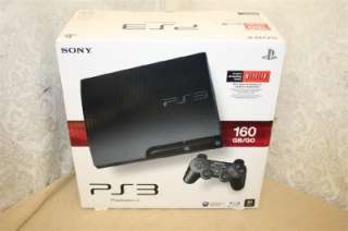Sony Playstation 3 Slim 160GB System NEW  027242263420 