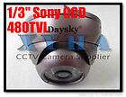 Sony CCD 480TVL CCTV Surveillance BNC Color Dome Video Camera 