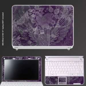  MSI Wind U100 10.2 laptop complete set skin skins U100 155 