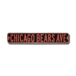  Chicago Bears Avenue Street Sign