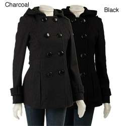 Miss Sixty Womens Sculpted Peacoat  