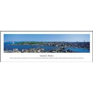  Istanbul, Turkey Panoramic View Framed Print