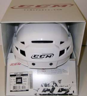 New CCM V10 Hockey Helmet   White  