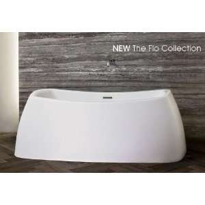 Wetstyle BFLO01 BN COP G Bath   Flo   72 X 44   Free Standing   Buil