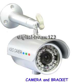 30LED COLOR AUDIO/VIDEO D/N SECURITY CCTV CAMERA HOME  