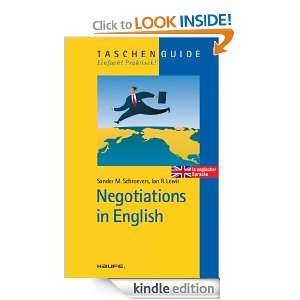 Negotiations in English TaschenGuide Sander Schroevers  