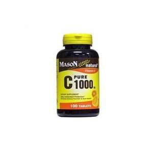  Mason Natural Vitamin C 1000 mg pure ascorbic acid tablets 