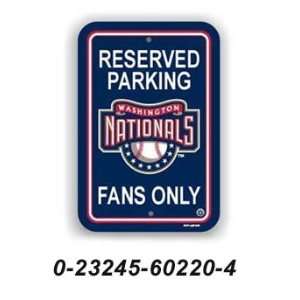  Washington Nationals Parking Sign *SALE* Sports 