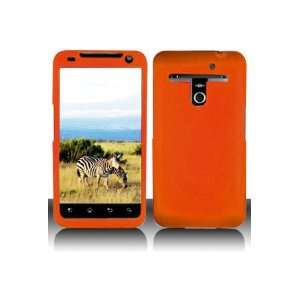  LG VS910 Revolution Rubberized Shield Hard Case   Orange 