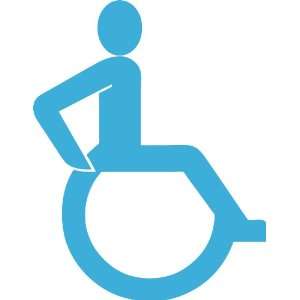  Wheelchair Removable Wall Sticker
