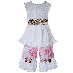 Ann Loren Girls Boutique Shabby Chic Capri Outfit  