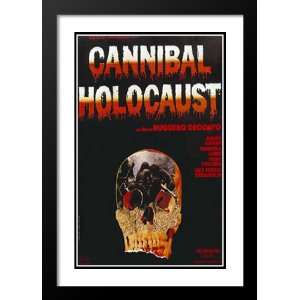 Cannibal Holocaust 20x26 Framed and Double Matted Movie Poster   Style 