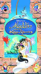 Aladdin and the King of Thieves VHS, 2005  